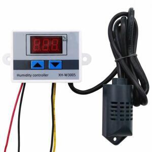 W3005 디지털 습도 컨트롤러 12V 24V 220V 조습기 제어 스위치 레귤레이터 센서