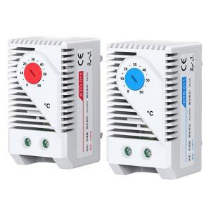 온도 조절기 KTO011 기계식 스위치 NO NC 0-60 ℃ 캐비닛 및 습도 제어 AC 250V 10A