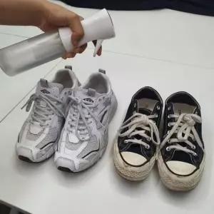 분무기 미세 안개 분사 반자동 300ml 투명 미용실용