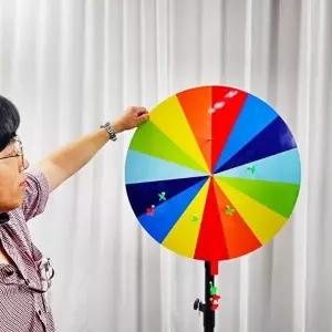 풍선대통령 다트 룰렛 회전판 원판돌리기 로또추첨기