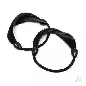 [MENQE47266]인조모 기본 머리끈 벼머리띠 436714