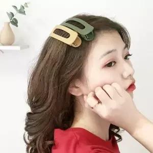 [MELL2PQO66]옆머리 대왕사이즈 기본 집게핀 1P