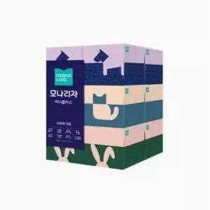 모나리자 박스포장 펄프 미니 플러스 미용티슈 250매 12입-1팩