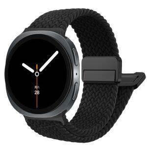 갤럭시 워치 8 스트랩 44mm 나일론 팔찌 코레아 펄세이라 벨트 클래식 마그네틱 브레이드 밴드