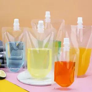 비닐백 음료 보관 스파우트 파우치 200ml dd- 음료보관용기 치어팩 음료팩