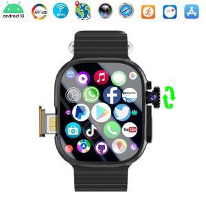 2025 신제품 DW100 스마트 워치 S10 Ultra 3 안드로이드 10.0 180 °   회전식 혈압 카메라 GPS WIFI 2.29