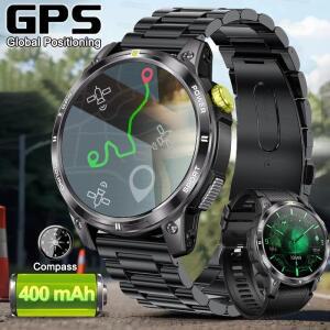 GPS 스마트 시계 3ATM 방수 AMOLED 내장 듀얼 밴드 GNSS 나침반 군사 스포츠 Smartwatch Men 2025 Xiaomi U