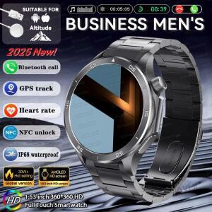 2025년 신제품 OPPO WATCH X2 스마트워치 1.53인치 HD AMOLED 스크린 GPS 트랙 심박수 블루투스 통화 나침