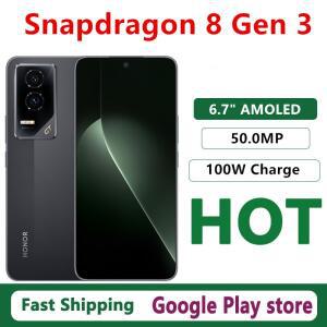 오리지널 Honor GT 모바일 폰 OTA 6.7인치 AMOLED 120HZ 100W 충전 50.0MP 카메라 5300mAh 배터리 스냅드래
