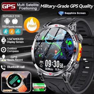 2025 T-Rex3 GPS 스마트워치 480*480 AMOLED 디스플레이 나침반 고도계 스포츠 시계 방수 CHATGPT 음성 통