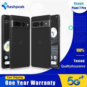 오리지널 구글 픽셀 7 프로 5G 모바일 폰 NFC 128GB/256GB 6.7인치 50MP+48MP+10.8MP 구글 텐서 G2 옥타 코