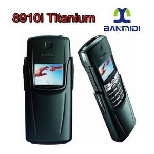 8910i 티타늄 정품 휴대폰, 2G GSM 900/1800 잠금 해제 휴대폰, 미국 및 호주에서도 작동 불가, 핀린에서