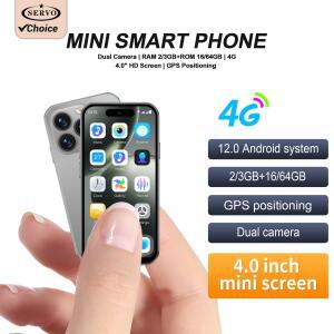 SERVO S16 미니 4G LTE 안드로이드 포켓 스마트폰 16GB/64GB 플레이 스토어 WiFi GPS 듀얼 SIM 듀얼 카메라