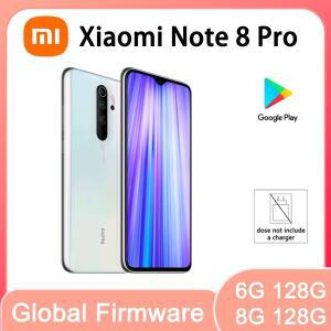 샤오미 레드미 노트 8 프로 6.53인치 64MP 쿼드 카메라 4500mAh 배터리 글로벌 버전 듀얼심 언락 중고폰 (