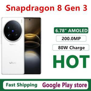 오리지널 비보 X100 울트라 모바일 폰 안드로이드 14.0 지문인식 6.78인치 AMOLED 120HZ 스냅드래곤 8 Gen