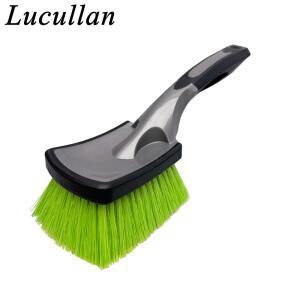 Lucullan 고무 손잡이 타이어 청소 도구  강모 자동차 바퀴 림 펜더 자세히 브러쉬