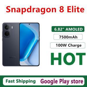 오리지널 비보 아이쿠 네오 11 모바일 폰 스냅드래곤 8 엘리트 안드로이드 16.0 OTA 6.82인치 AMOLED 144HZ