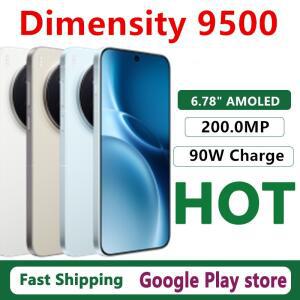 오리지널 비보 X300 프로 모바일 폰 디멘시티 9500 IP69 방수 6.78인치 AMOLED 200.0MP 90W 충전 안드로이