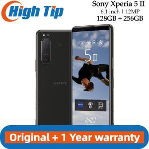 정품 언락 소니 엑스페리아 5 II 5ii 6.1 인치, 8GB + 128GB, 256GB ROM, NFC 12MP * 3, 스냅드래곤 865 옥