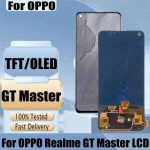 Oppo Realme GT Master RMX3363 RMX3360용 팝업 TFT/OLED LCD 디스플레이 화면 (터치 패널 디지타이저 포함