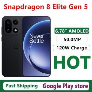 글로벌롬 원플러스 15 휴대폰 6.78인치 AMOLED 50.0MP 카메라 120W 충전 50.0MP IP69 방수 스냅드래곤 8 엘