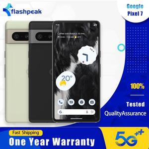 오리지널 구글 픽셀 7 5G 모바일 폰 NFC 8GB+128GB 90Hz AMOLED 6.3인치 50MP+12MP+10.8MP 텐서-G2 옥타코
