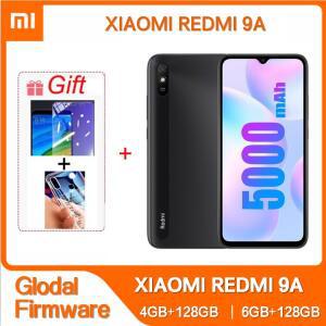 Xiaomi Redmi 9A 스마트폰 64GB/128GB 핸드폰 5000mAh 6.53인치 MTK Helio G25 Octa Core 13MP 4G 스마트폰