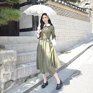 [교복몰]고품질 TBZ 교복몰 (미스개화기) 올리비아 경성의복 개화기 의상 경성시대옷 경성의복대여 WFMERX