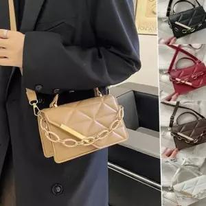 데일리 퀼팅 크로스 백 미니 체인 크로스 백 사계절 숄더 퀼팅 크로스