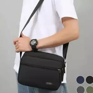 데일리 남성 크로스 백 메신저 남자 크로스 백 출퇴근 학생 크로스