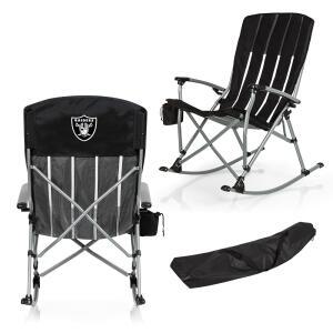 피크닉 타임 NFL 남녀 공용 성인용 야외 흔들기 캠프 의자, XL 헤비 듀티 캠핑 의자