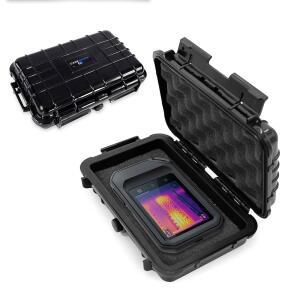 맞춤형 폼으로 FLIR C8, C5, C3 및 C2 u2013 러기드 하드 쉘 여행용 스토리지와 호환되는 CASEMATIX 방수 열화상 카메라 케이스 FITS 적외선
