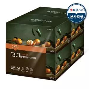 코디 뽑아쓰는 키친타월 150매x4 1팩