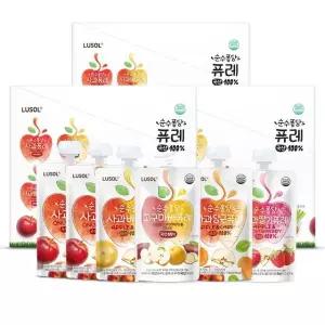 루솔 순수퐁당 퓨레 6종 선물박스 3박스 (18포)
