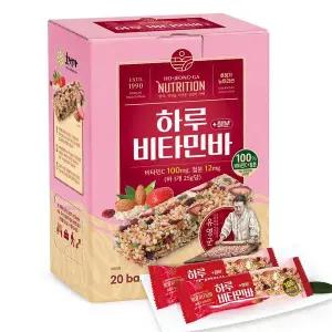 [NS홈쇼핑]호정가 하루비타민바 (20개입) / 1개당 비타민과 철분 권장섭취량 100% 함유..[36009712]