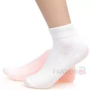 [패션소품] 검정 여자여름양말 흰색 여자면양말 여자검은양말 여자검정양말 학생 양말 10켤레 여중생양말