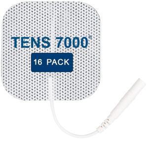 TENS 7000 공식 유닛 전극 패드, 16팩 - 프리미엄 품질의 OTC 2인치 X 대부분의 기계와 호환, 교체 가치