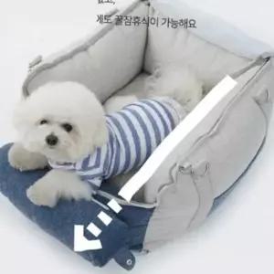 강아지 차량용 디망쉬 카시트 애견 차 멀미