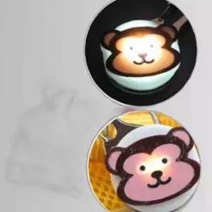 강아지 원숭이 LED 팬던트 1P 불빛 야간 목걸이 산책