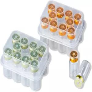 냉장고용 2팩 스태커블 10슬롯 바이알 정리함 1-3mL 펩타이드용 투명 보관 케이스 인슐린 및 GLP-1 공간