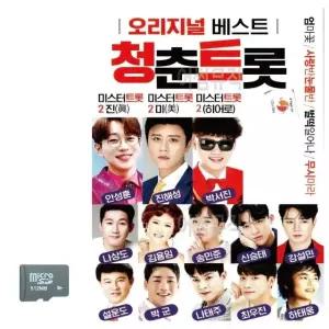 SD카드 청춘트롯 대금산조 단소산조 악기연주음악 대금단소음악 (WC04B35)