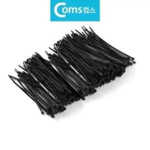 블랙 케이블타이 전기선 랜선 고정 선정리 15cm 1000P 책상선 (WCFEE03)