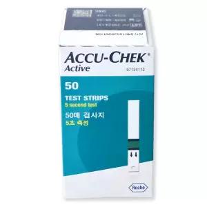 로슈 아큐첵 액티브 혈당시험지 50매 1통