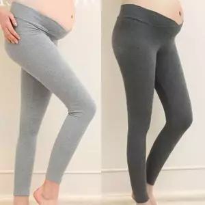 코튼 임산부 슬림한 언더 레깅스