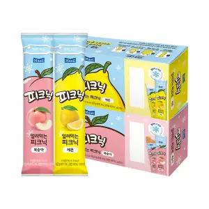 [매일]얼려먹는 피크닉 복숭아/레몬 85ml 24개 골라담기