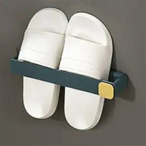 [라일리] Rly 무타공 슬리퍼 정리 거치대 홀더 생활용품 무타공