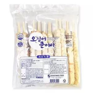 휴게소 어묵바 오징어문어바 1.35kg(135gX1 고로케