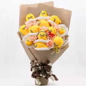 인형꽃다발 졸업식 장미 인형다발