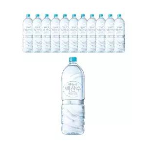 농심 백산수 유/무라벨 랜덤 2L, 12개