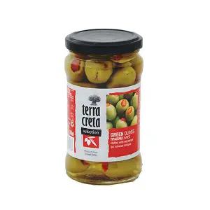 테라크레타 올리브절임 레드페퍼그린 올리브(씨제거) 314ml